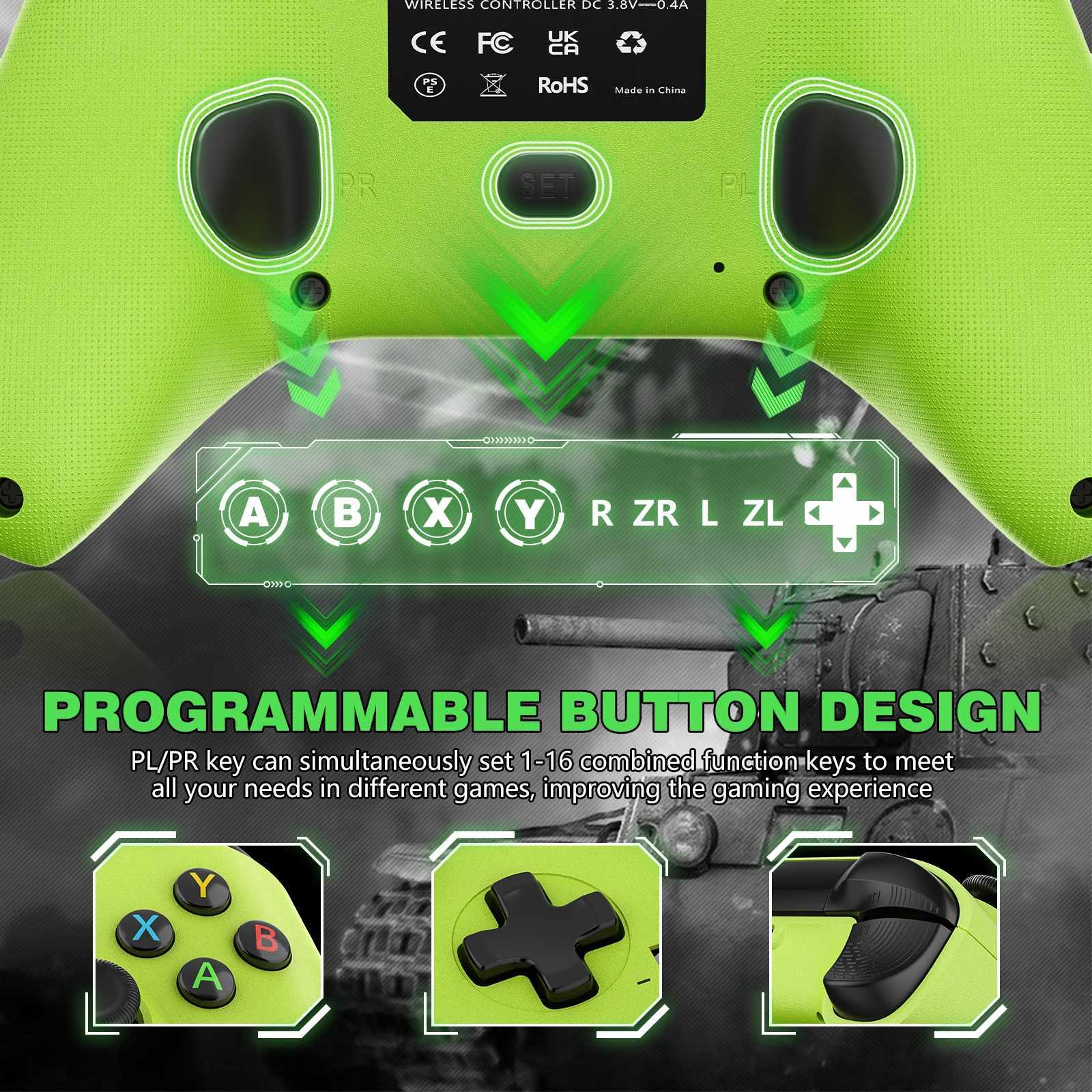 Wireless Gamepad For Xbox One Series X/S/PC/IOS/Android/Steam 6 Axis Gyro With Turbo Function Game Consoles Controller Joystick Z250617