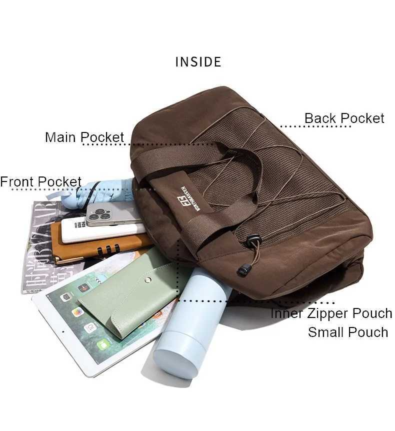 Sport Handbag Waterproof Swimming Shoulder Bag Large Capacity Exercise Training Daypack Fitness Yoga Tote pack W250618