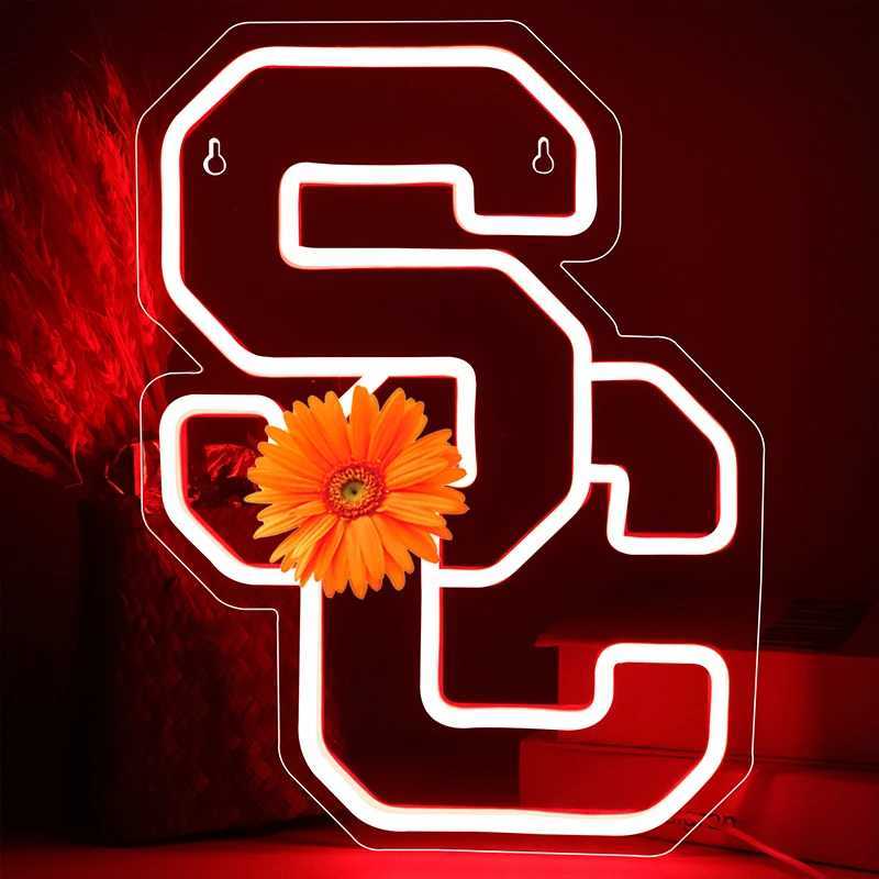 Neon Sign for Wall Decor Led Light Sign College Students Dorm Neon Decor Gifts for Sport Fans Graduates Z250618