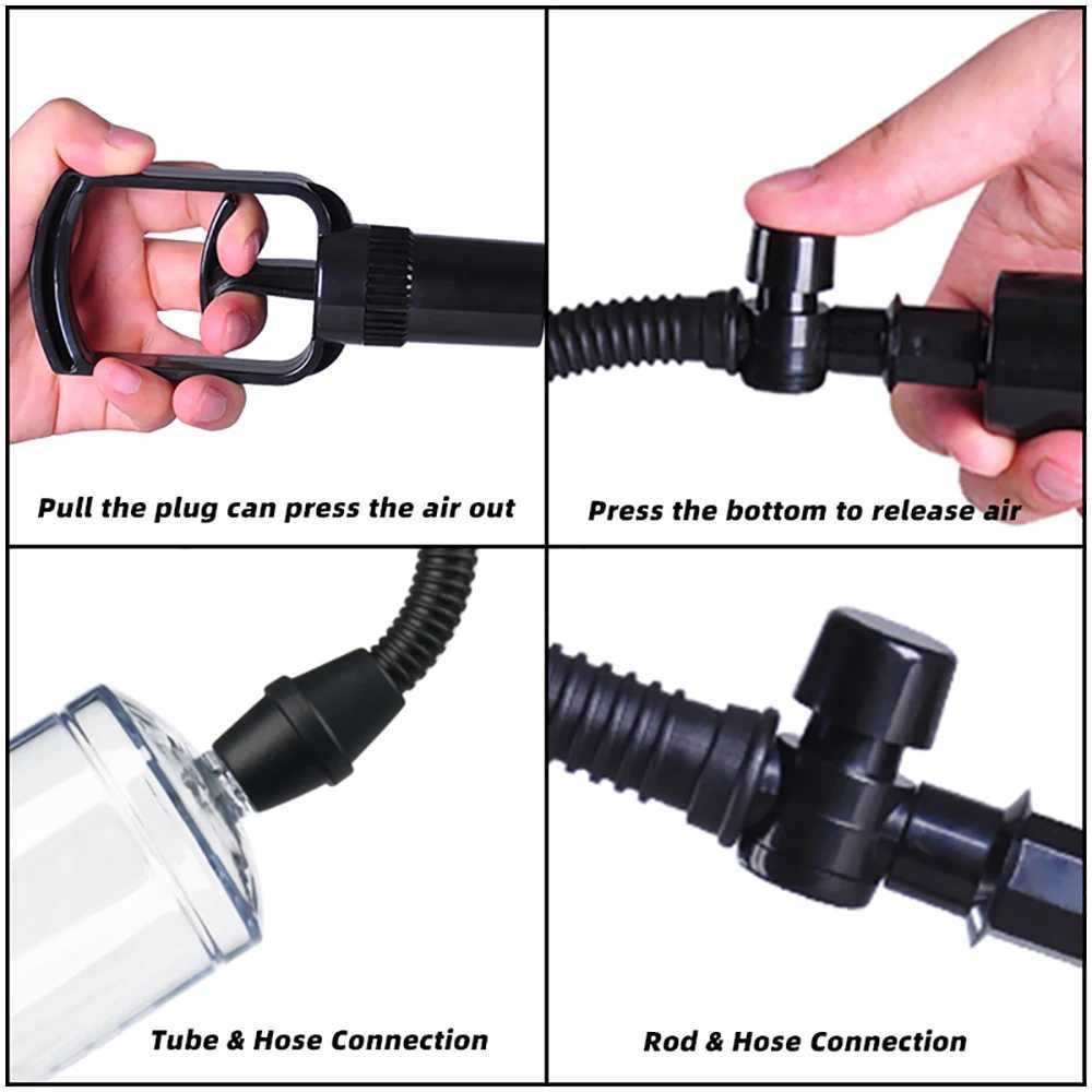 Accessories For Penis Pump Silicone Sleeve Sex Toys For Men Penis Extender Cover Penise Enlargement Vacuum Pump Replacement Ring W250618