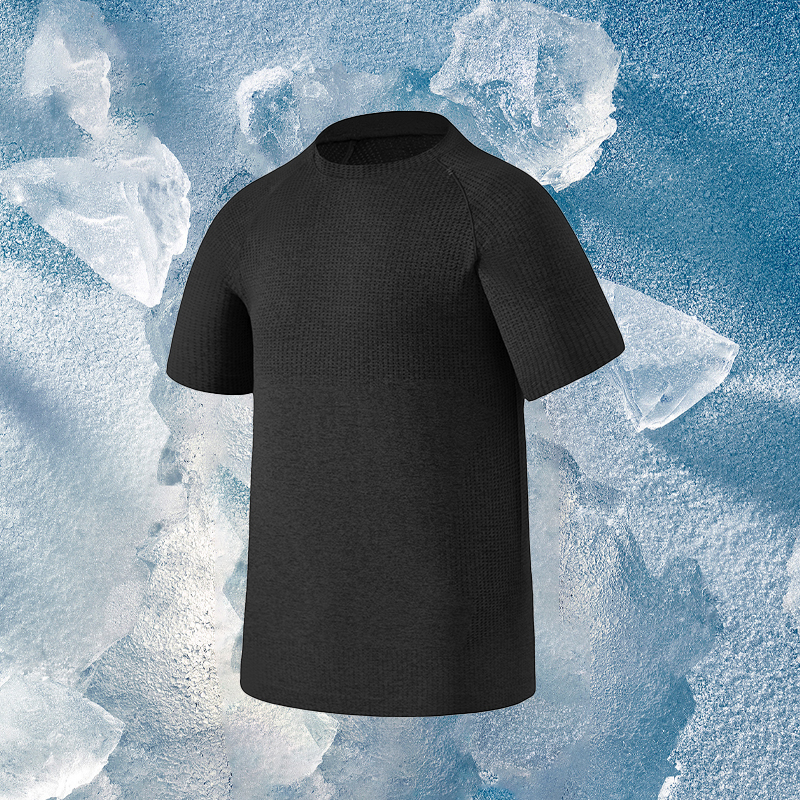 Breathable Athleisure Tee for Males Quick-Dry Material Ideal for Fitness and Everyday Wear During Summers