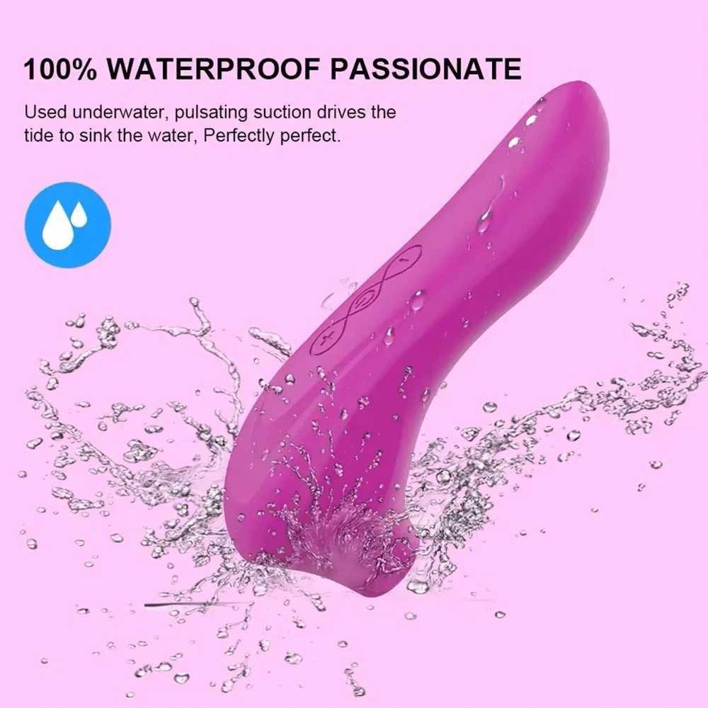 Adult Supplies Sucker Clitoris Sucking Vibrator Female Clit Oral Stimulator Nipple Vagina Sex Toys for Women Masturbator Product W250618