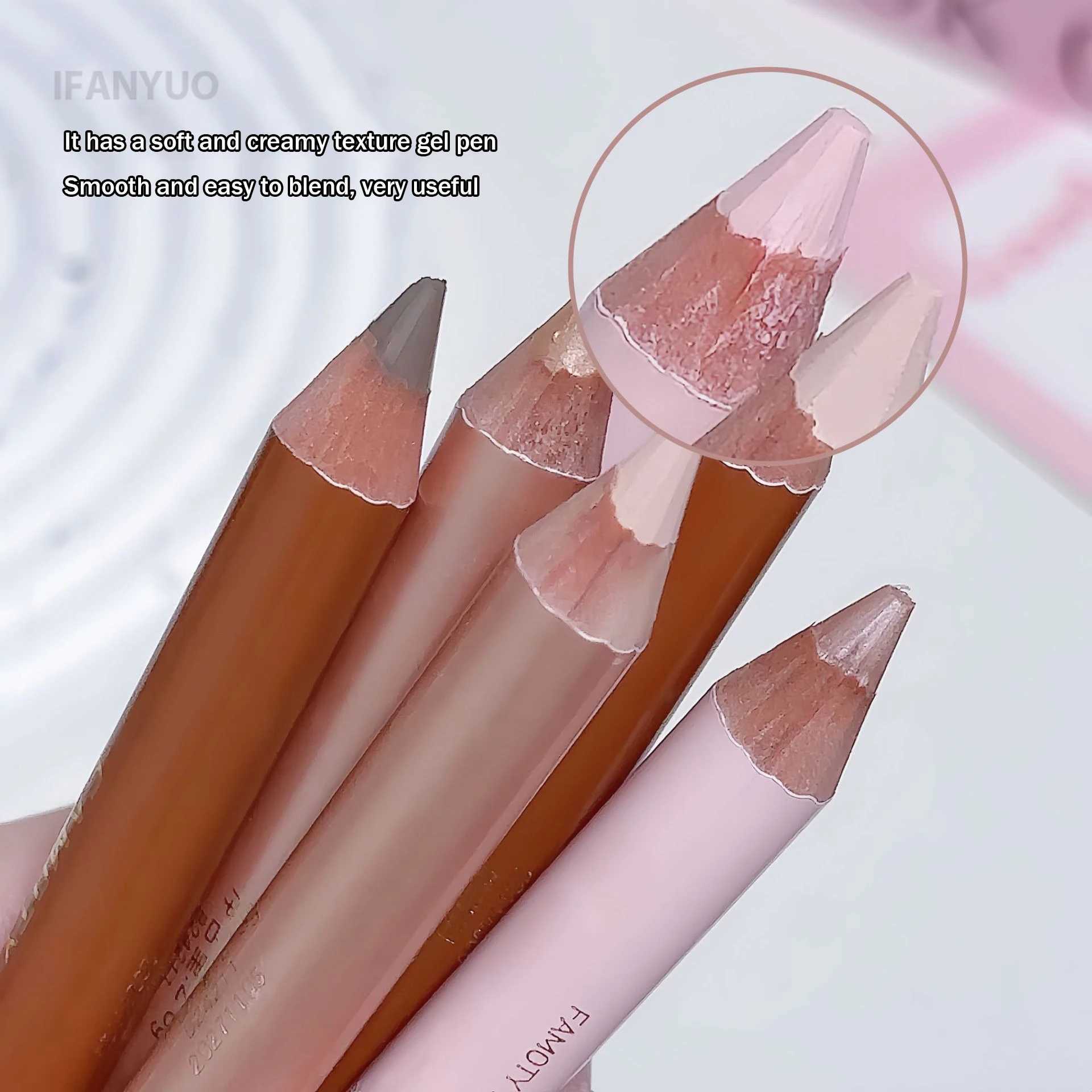 Double Head Highlighter Contour Stick V Face Outline Sculpt Nose Shadow Concealer Lying Silkworm Brighten Mineral Cream Gel Pen XJ250618