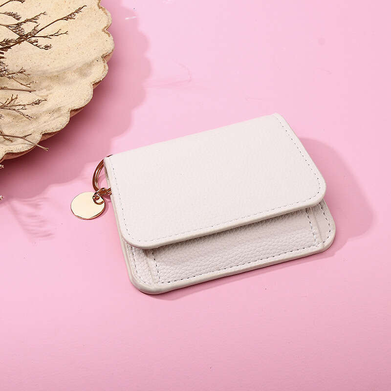 Women's Short Wallet INS Fashion Macaron Color Multi-Card Slot Card Holder Female Student Coin Purse