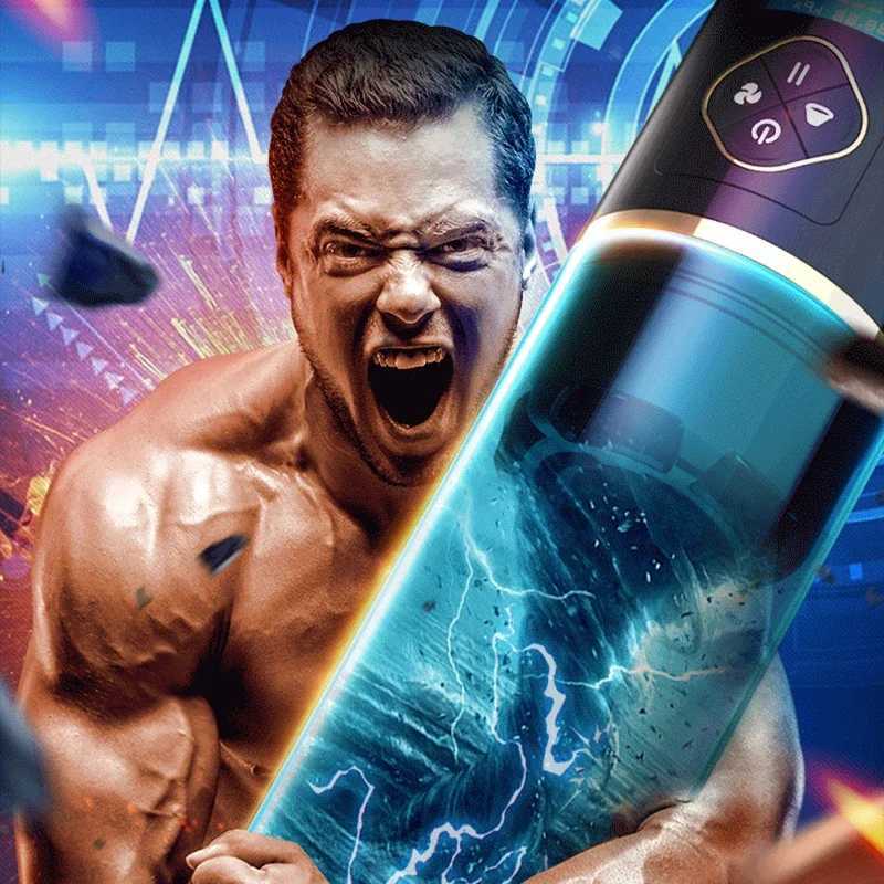 Penis Vacuum Pump Electric Water Bath Sucking Masturbator Penile Enlargement Extender Cock Trainer Adult Erotic Sex Toy for Men W250618