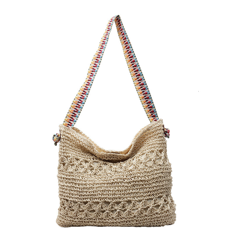 Free shipping designer Straw Bag for Women Beach Vacation Commuter Bag 2025 New Hollow Woven Bag Summer Hot-Selling Tote Bag Large Capacity Bag