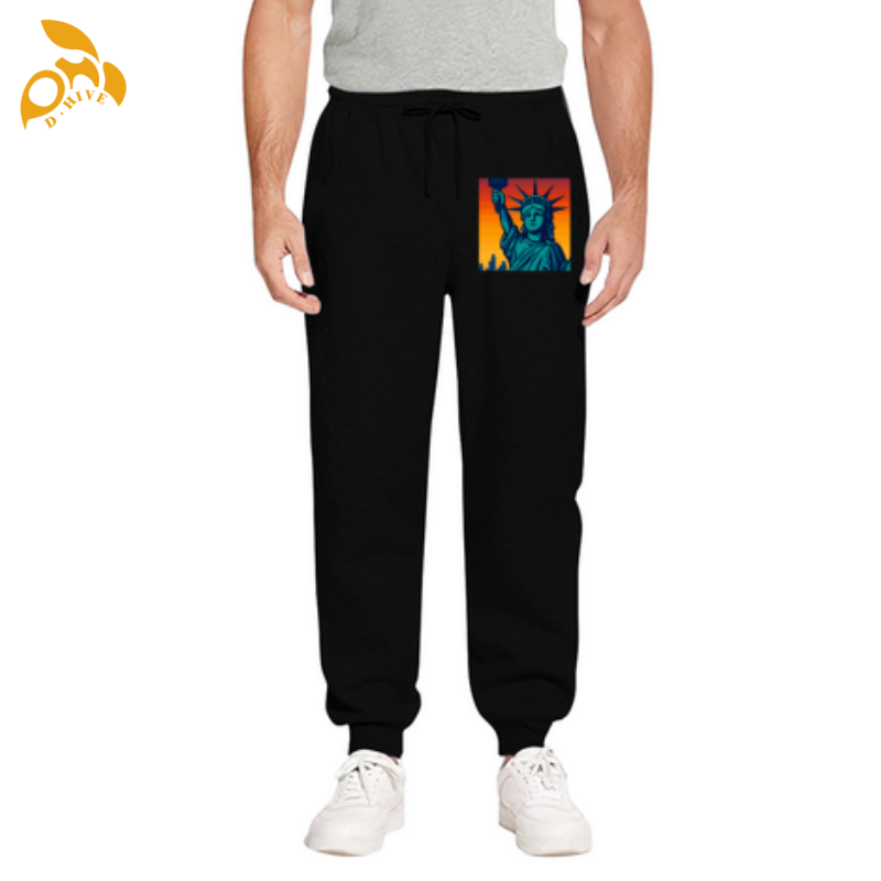 Free Shipping Design summer designer-customized DIY Men's Pants polyester men's trousers with exquisite patterns outdoor size S-XXL