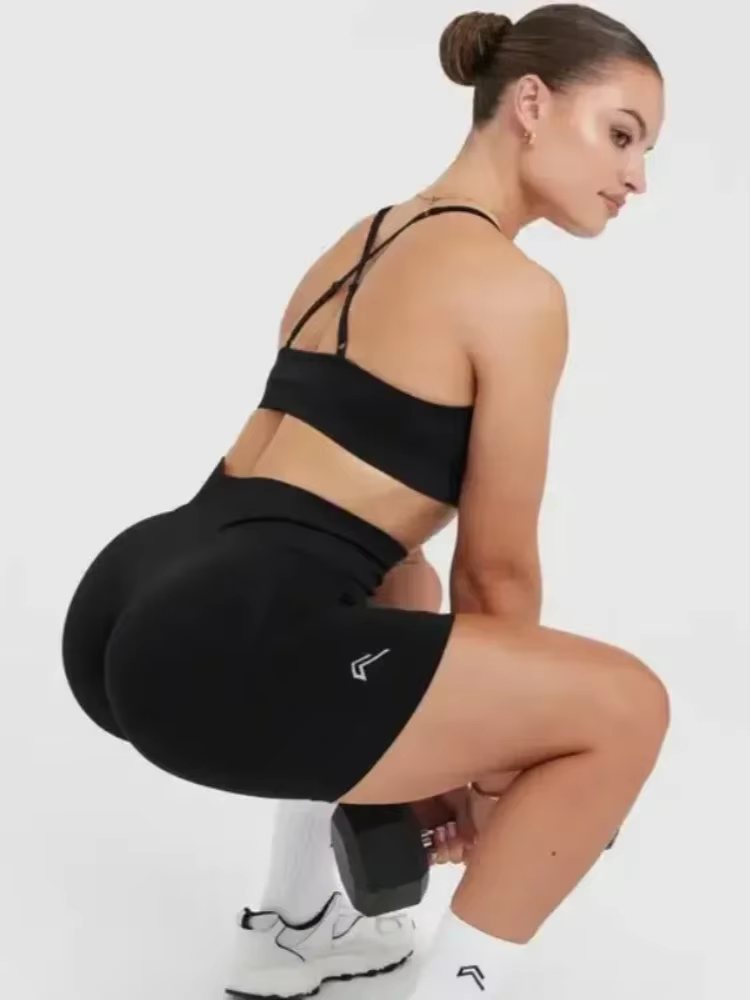 Oneractive High Waist Push Up Short Elastic Breathable Tight Hip Fashion Shorts Running Sports Shorts