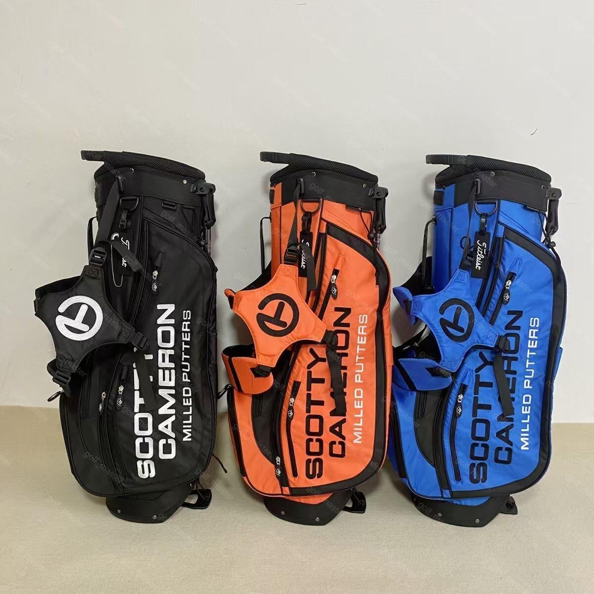 Golf Bag Jackpot Johnny Stand Bag Scotty Dog Stand Bag Classic color scheme Outdoor Sports Club Professional Waterproof High Quality Golf Tripod Bag 25112