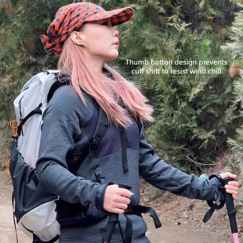 Outdoor Cycling Wool Quick Dry Trekking Ski Thickened Merino Fall/Winter Women's Half Zip Coat