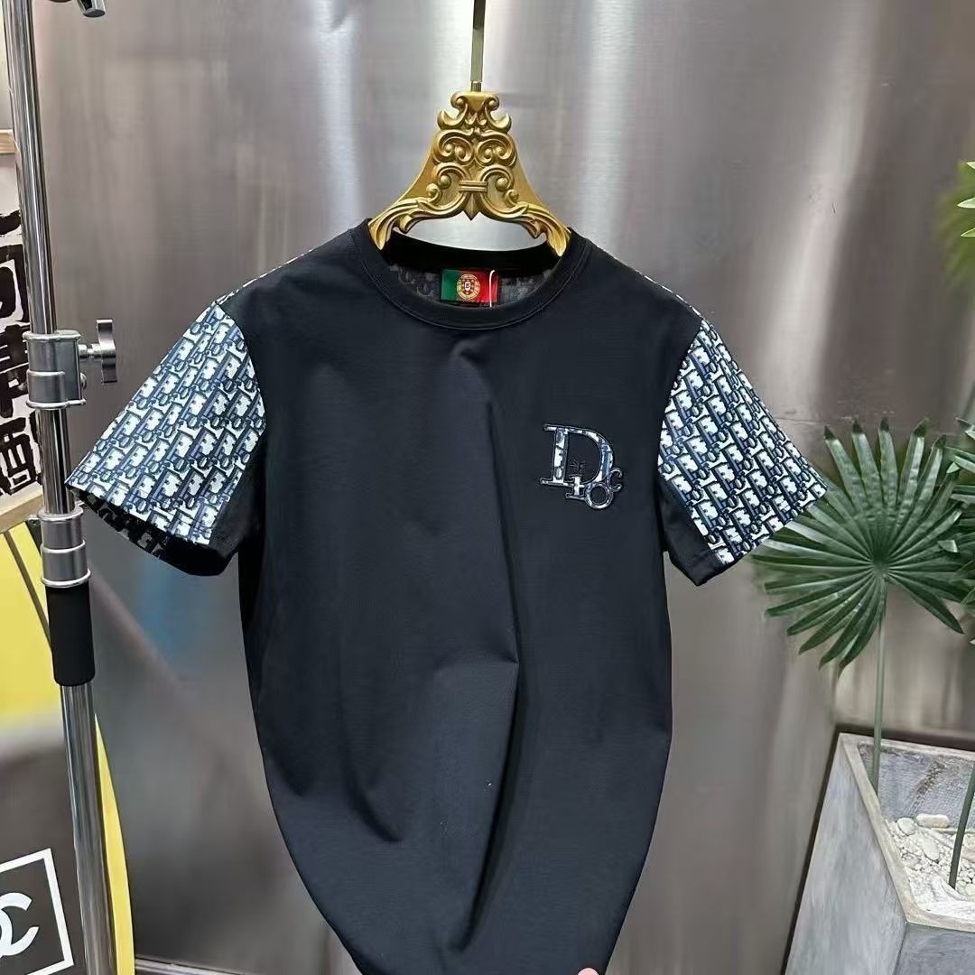 Men's T-shirt Designer T-shirt Casual Men's and Women's T-shirt Alphabet Embroidery three-dimensional print short sleeve best-selling luxury hip hop clothing y6