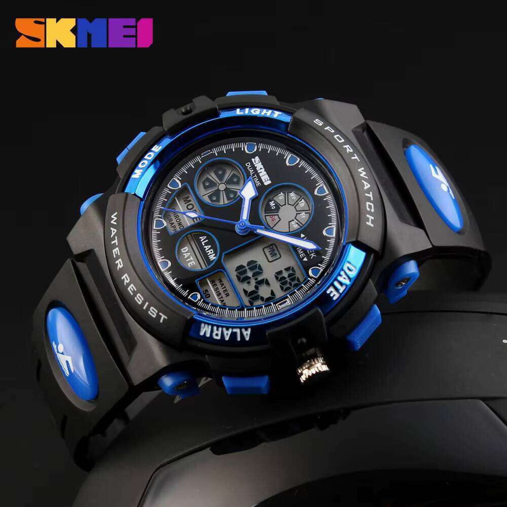 DHGadgets 1163 Sports Fashion Children's Digital Quartz Luminous Diode Girls' Boys' Waterproof Cartoon Watch