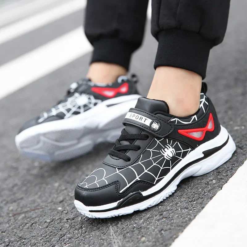 Luxury Kids Shoes Boys Sneakers PU Leather Children Sneakers 2023 New Fashion Casual Sports Tennis Shoes for Boy Z250618