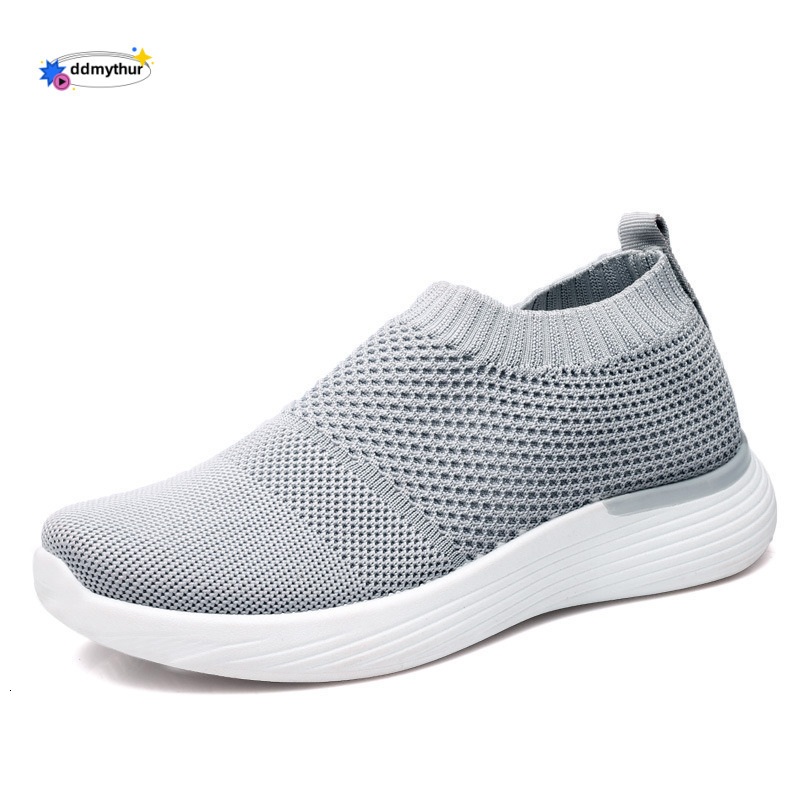 2023 New Flyknit Mesh Sock Versatile Women's Shoes Breathable Casual Sneakers for Women ddmythur