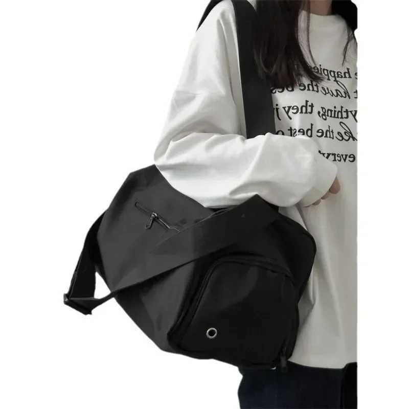 Women Sports Yoga Travel Large Crossbody Tote Bags Fashion Handbag Canvas Shoulder Messenger Bag Satchels Woman W250618