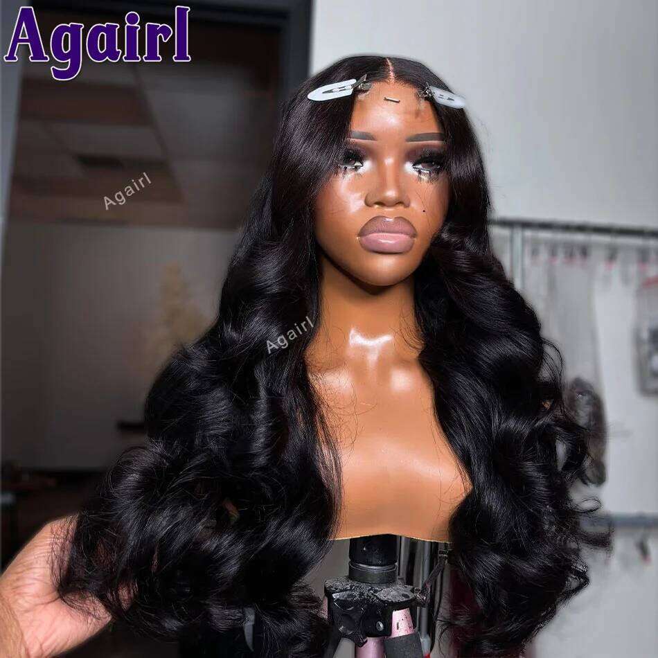 Ready To Go 5X5 6X4 Body Wave Human 32 Inch 13x6 Lace Frontal Wig Highlight Blonde Brazilian Hair Wigs For Black Women