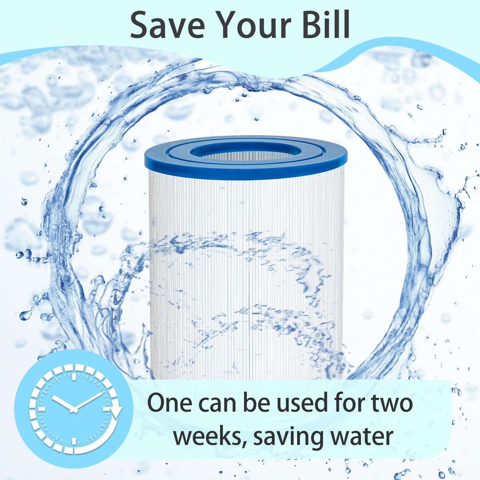 POOLPURE PDM28 Spa Filter Replaces Aquarest Dream Maker 461273 Hot Tub Filter