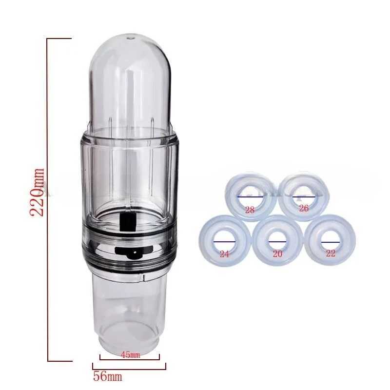 Male Penis Vacuum Pump Enlargement Penile Training Extender Pump For Men Extender Cock Dick Enlarger Pump Glans Trainer Enhancer W250618