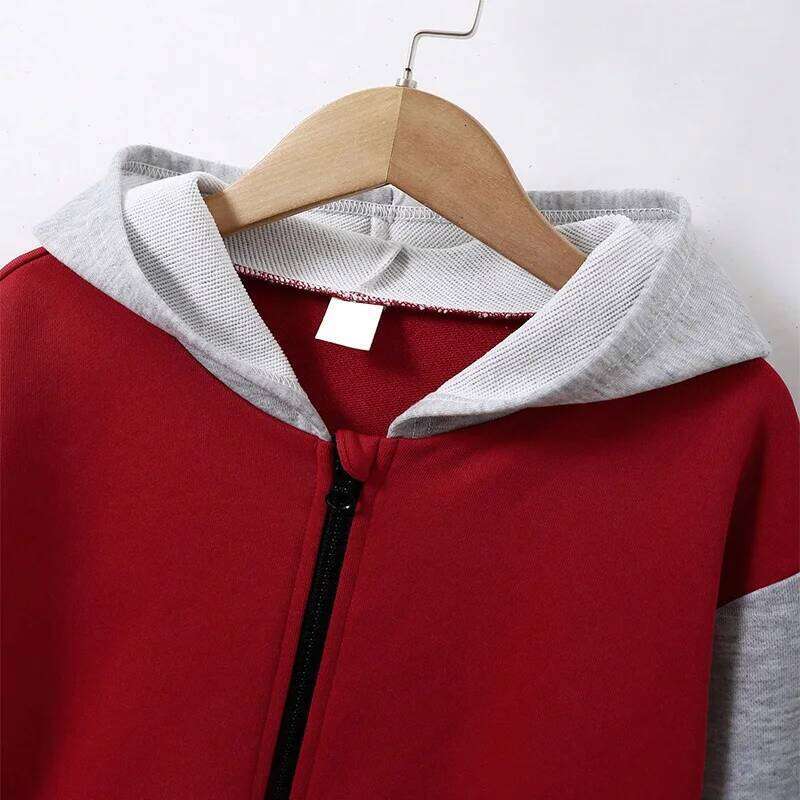 Youth Casual Jacket - Stylish Waterproof Garment Ideal For Fall/Winter Outings