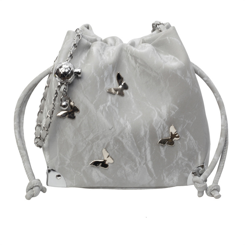 Free shipping designer Crossbody Bag Niche Bag Women Bag New Trendy Butterfly Versatile Shoulder Bag Popular Bucket Bag