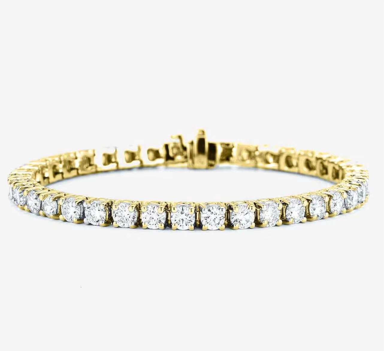 Fashion Customization Moissanite Cuban 10mm Silver 925 Mossinate Diamond Cuban Chain 2 Row Stone Miami Cuban Link Chain