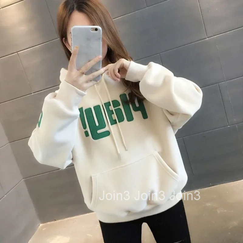 Hoodies Streetwear Long Sleeve Baggy Hooded Sweatshirt for Women Loose Trend Woman Tops Cheap 90s Vintage M Basic 2000s Casual E