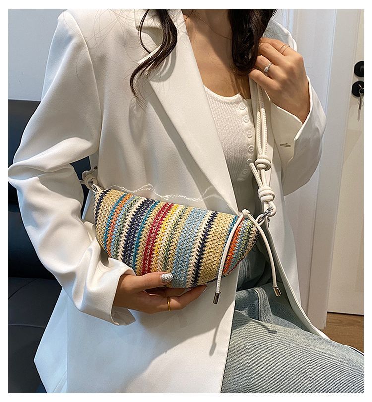 Designer Bag Luxury Bag Shoulder Lady Fashionable Natural Seaweed Bnd Hand Folded Into Dumpling Shaped Three Dimensional Folds Suitable For Picnics An