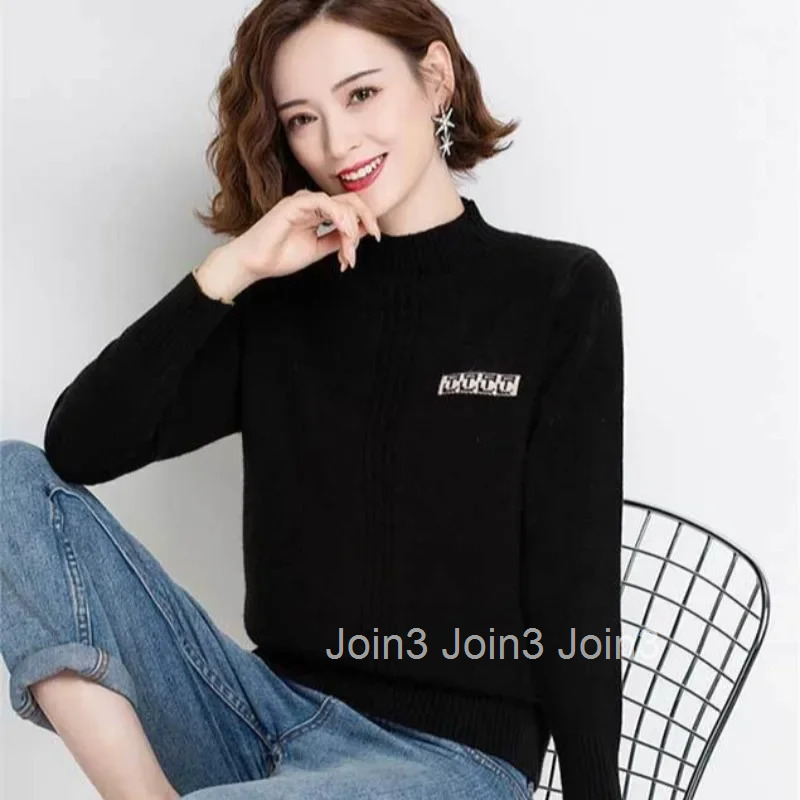 Cheap Top Female Pullover Winter 2025 Long Sleeve Original Offers On Promotion Elegant Harajuku Trend Knitted Sweaters for Women