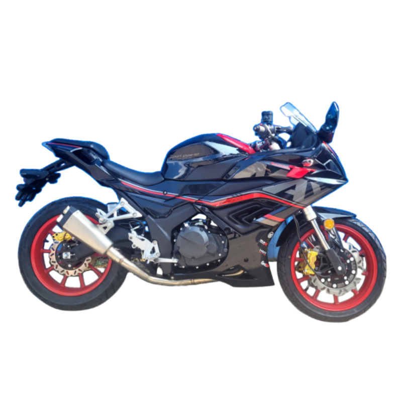 Wolf 500 CC Large Displacement High Speed Water Cooling Double Cylinder Racing Motorcycle