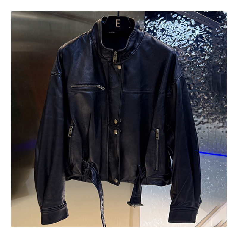 Sleek Urban Outfit Essential - Unisex Compact Layered Outerwear Perfectly Crafted for Fall