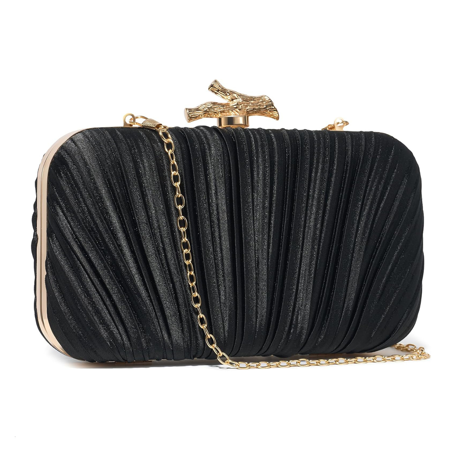 Free Shipping For Designers 2025 New Cross-border Pleated Clutch Luxury Bag Evening Bag Banquet Bag Women's Socialite Evening Dress Bag Wedding E