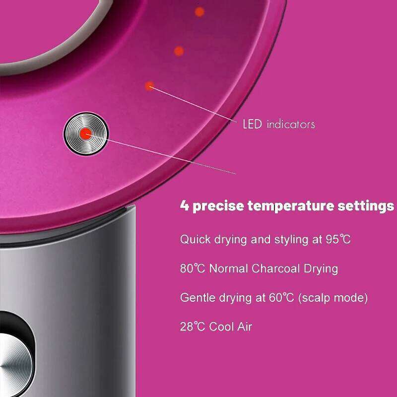 Diffuser Hairdryer 100v Blow Hair Dryer Professional Powerful Air Blower With Nozzles 5 in 1 Blowdryer Ceramic Cabello .