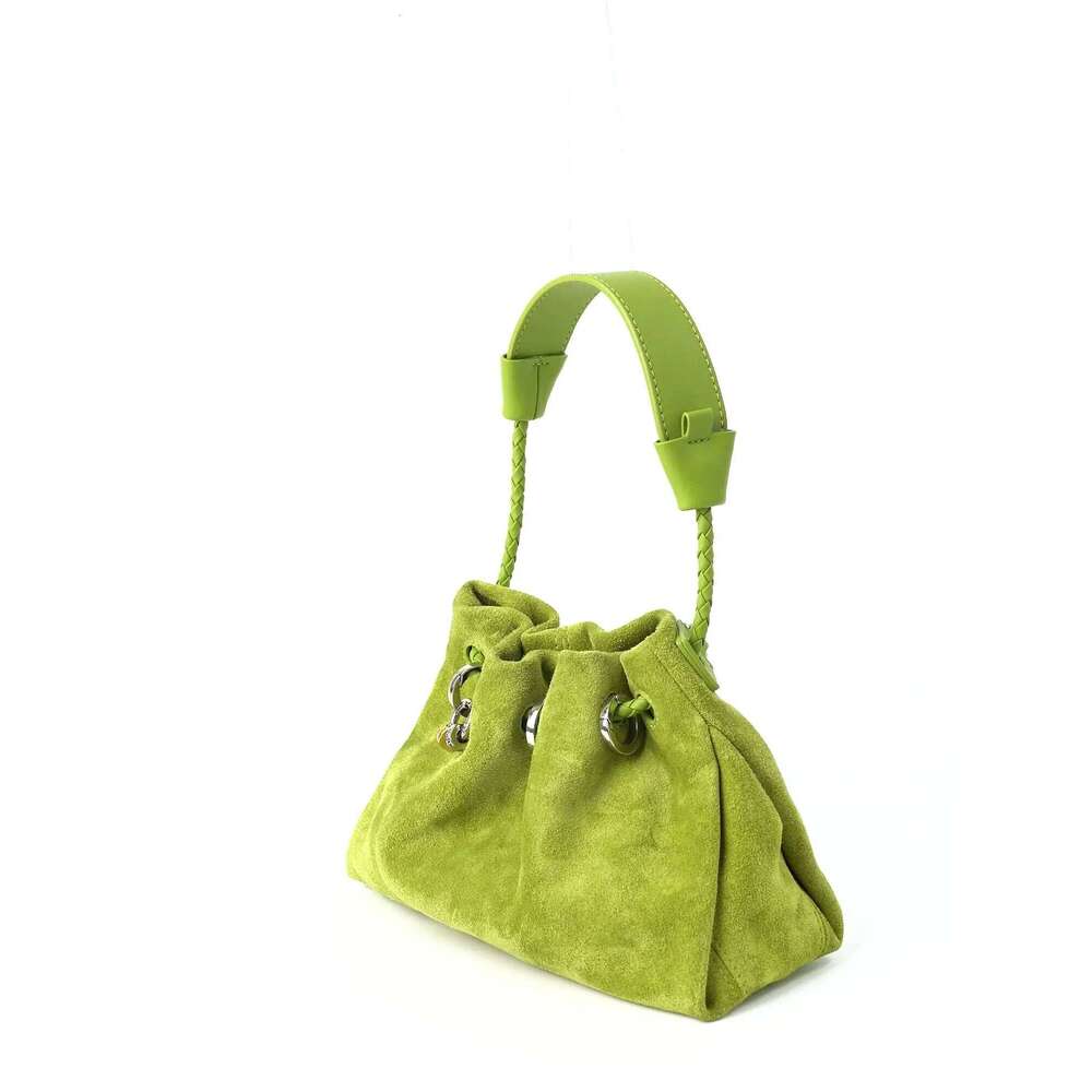 2025 Women's Handbags Crossbody Suede Fringe Genuine Leather Designer Bags High Quality Cloud Puff