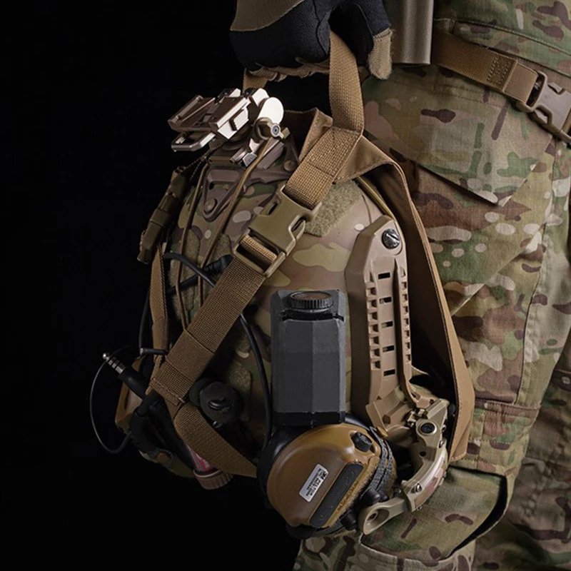Tactical Helmet Bag Pack MultiPurpose Molle Storage Rapid Deployment Carrying Pouch for Hunting Shooting Combat Helmets 250611