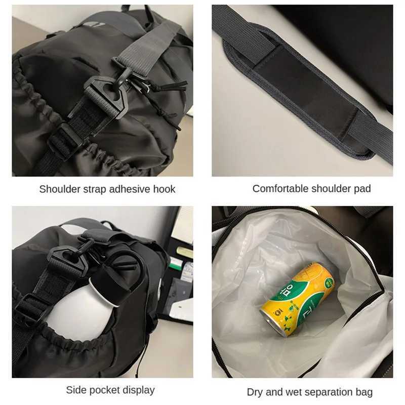 Customized luggage bag with printed large capacity travel handbag personalized sports bag DIY pattern W250618