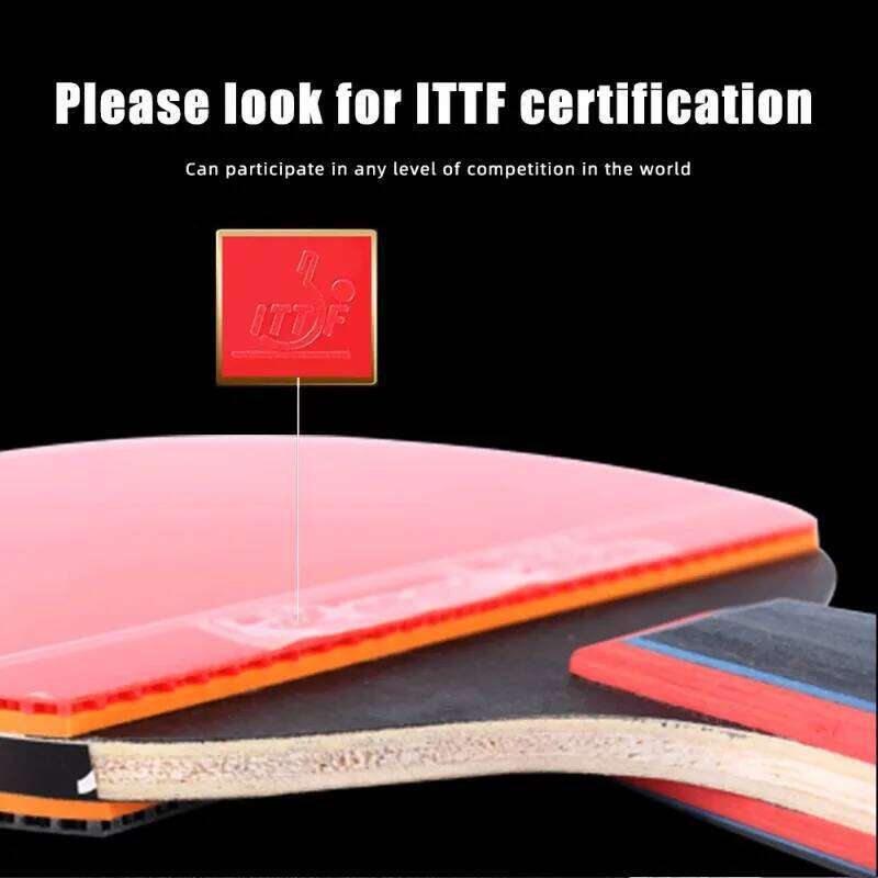 Genuine Stiga PRO BOUNCE Quality 3 stars Table Tennis Racket Ping Pong Paddle pimples in rackets Shakehands FL/CS