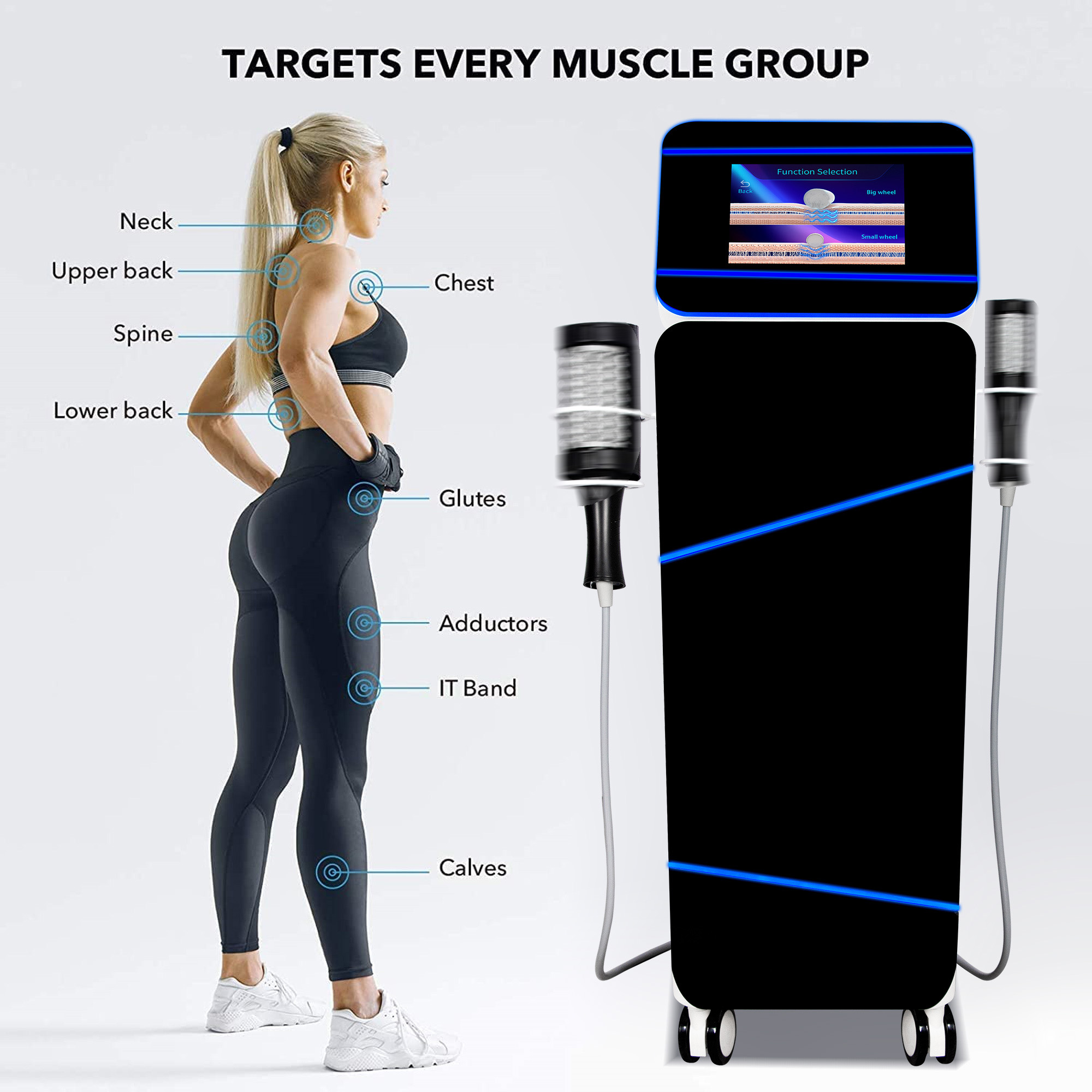 2025 Body Sculpt Machine Roller Electric Muscle Stimulator Fat Burner Weight Loss Body Care Massage Devices