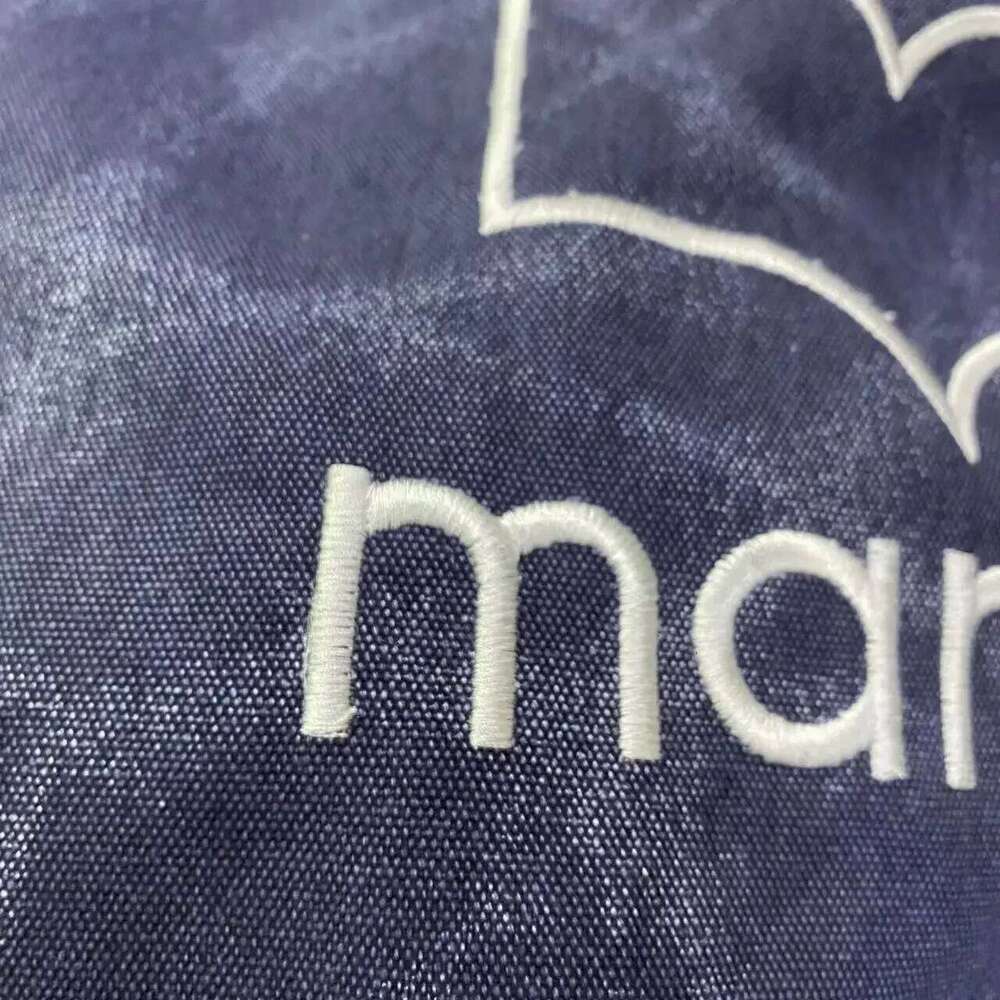 Marant Glitter Print Cotton Bag Large Capacity Shoulder For Women Men, Fashionable Shopping Tote With Floral Abstract