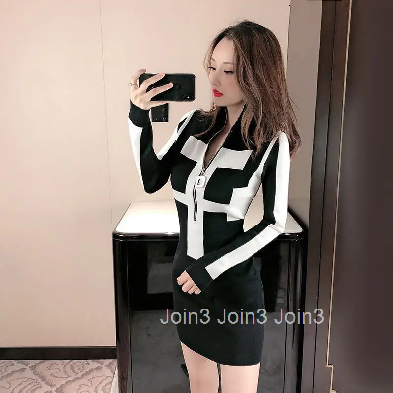 Korean Style Dresses For Women Knitted Woman Dress 2025 Crochet Clothes One-piece Luxury Cheap Casual New In Offer Chic Elegant