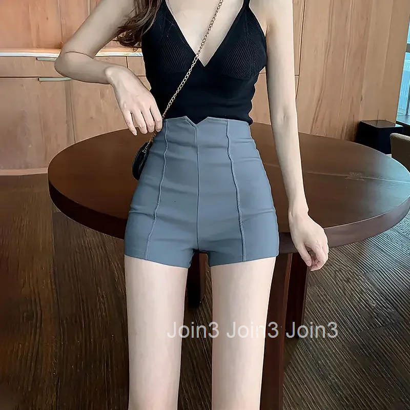 Suit with Woman Short Pants Booty Skinny Shorts for Women High Waist Tight Korean Style Harajuku Fashion Japanese 2000s Jorts XL
