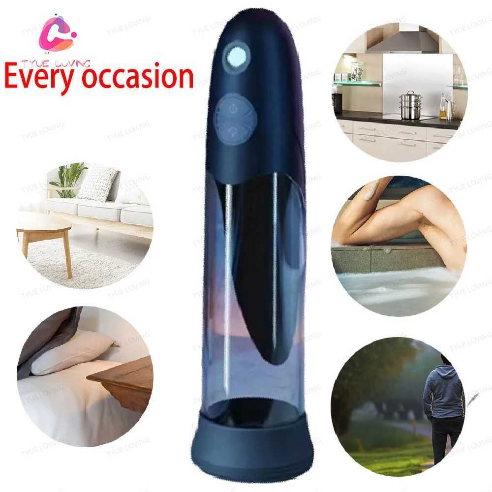 Penis Pump Penile Thicken Penis Exerciser Sex Toys for Men Electric Sex Toys Dick Massage Product for Men Cock Stretch Toy Set W250618