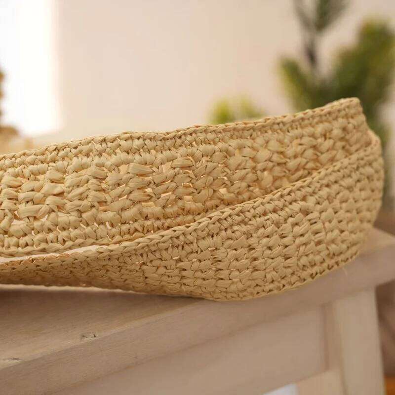 2025 Fashion Handmade Knitted Tote Bag New Women's Hollow Out 3D Flower Design Casual PP Grass Handbags Beach Vacation Essential