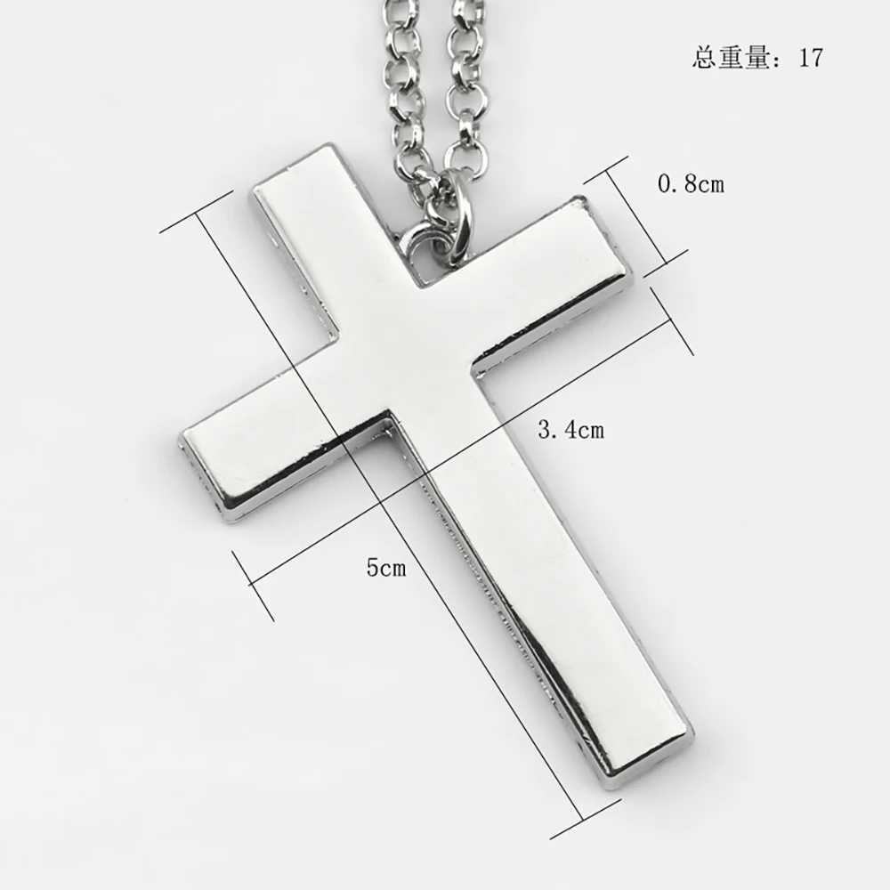 RWBY Qrow Branwen Necklace Cosplay Handmade Nameplate Pendant Fashion Electroplating Necklace Jewelry Birthday Present W250618