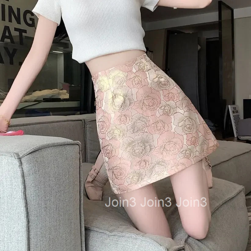 Woman Skirt Tight Short Mini High Waist Wrap Zipper Y2k Vintage Aesthetic Modest 2025 Trend Korean Style A Line Skirts for Women