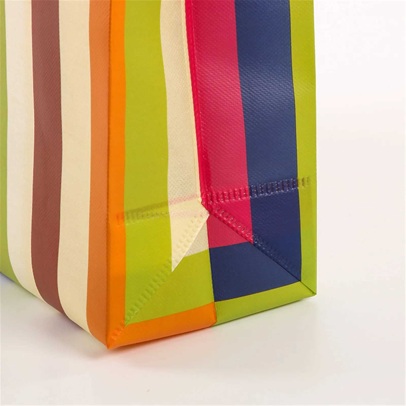 New Wen Foldable Shopping Bag Reusable Eco Tote Pouch Large N-woven Shopper Bags Travel Grocery Shopping Bags B250618