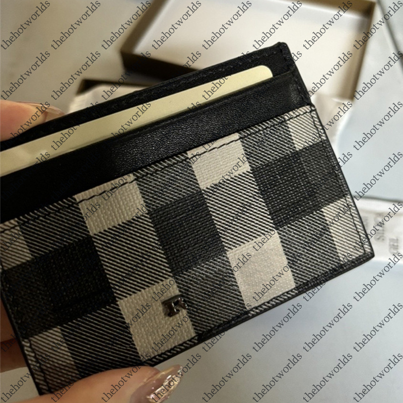 Mens Cardholder For Women Designers Wallet Luxury Cowhide Card Holders Fashion Mini Wallets Unisex Purses Brand Card Case Letter Cardholder