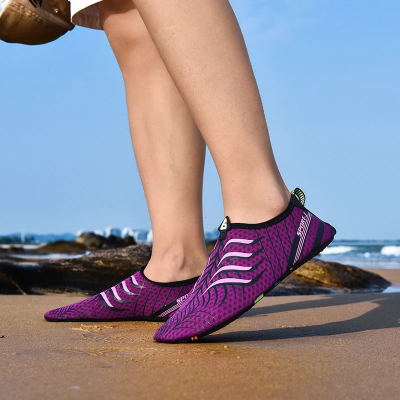 Barefoot Beach Aqua Shoes Quick-Dry Swimming Low Ankle Shoes Gym Training Yoga Footwear High Quality Unisex Size 36-49 250613
