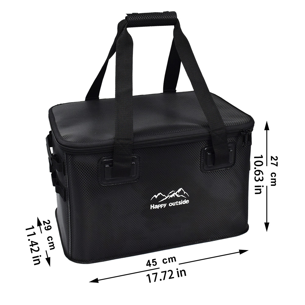 Outdoor Camping Gear Storage Bag, Foldable with 35L Large Capacity Ideal for Storing Picnic Tools and Miscellaneous Items, Water Resistant, Dirt Resis