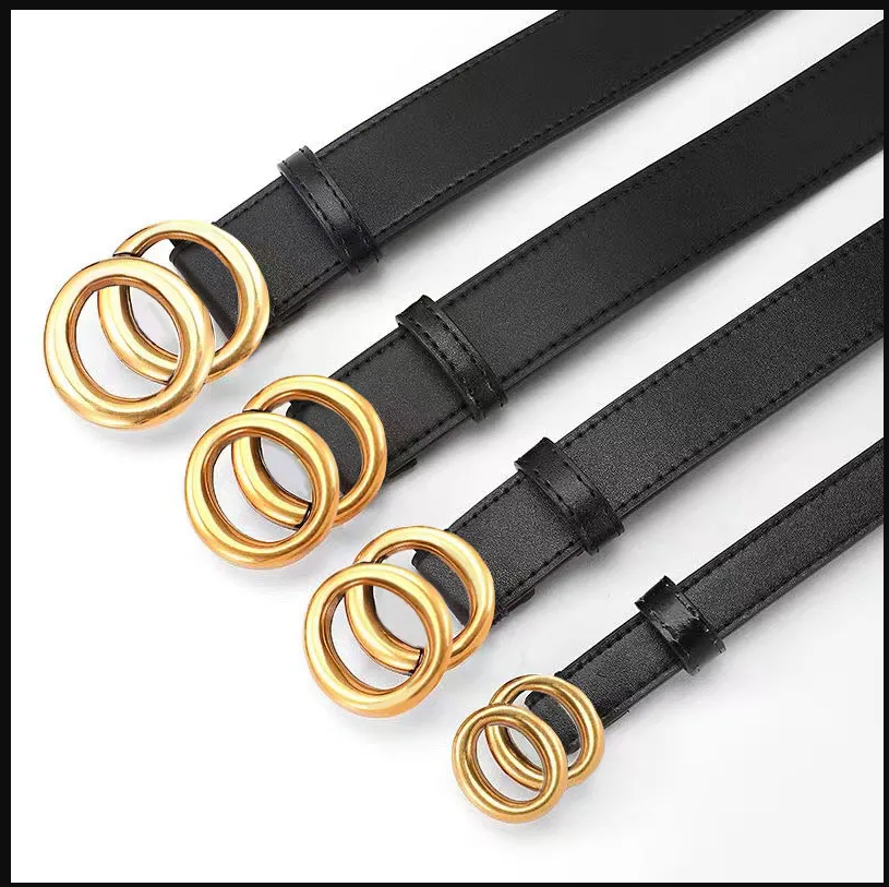 Fashion Womens Belt men designers Leather Black Brown Belts Women Classic Casual cinturones de diseno With gift box