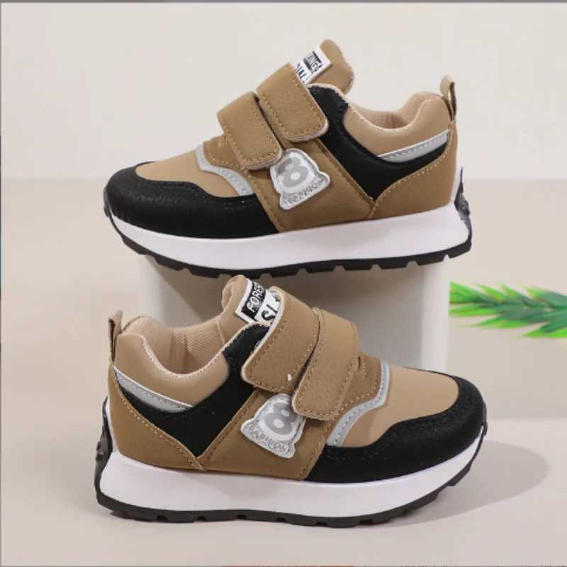 Childrens 2025 Autumn New Fashion Board Shoes For Boys Girls Baby Casual Sports Shoes Khaki Blue Gray Z250618